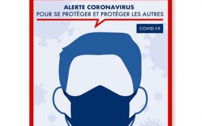 Le masque est toujours obligatoire dans nos centres